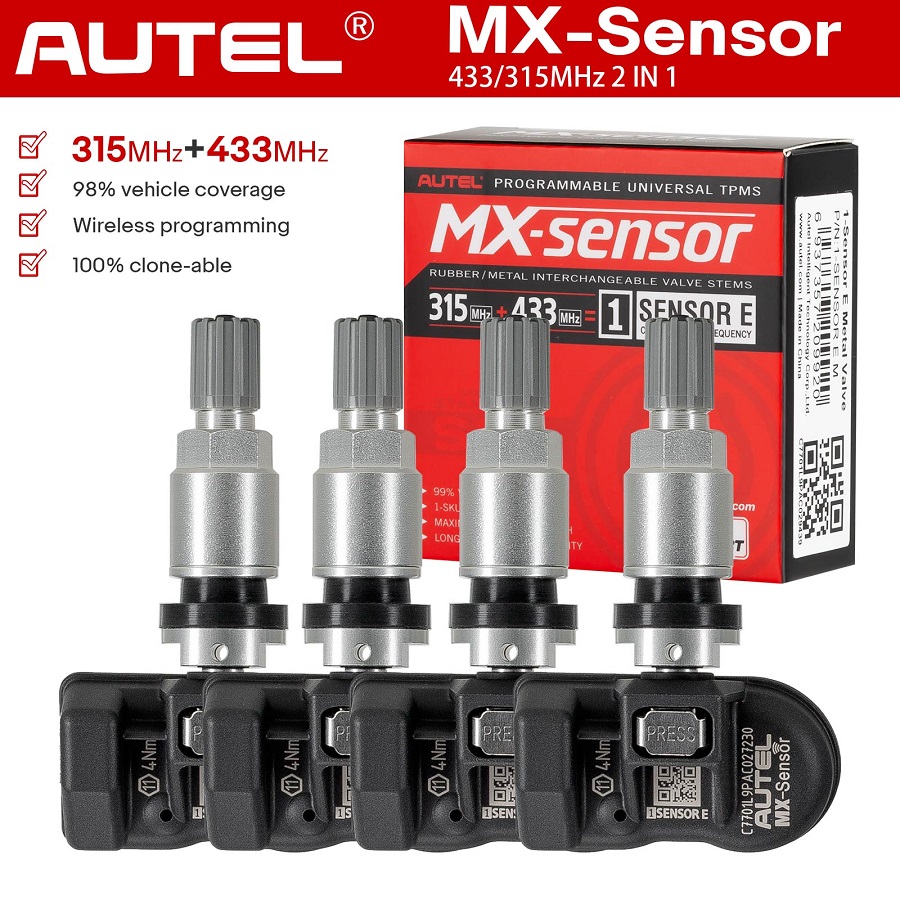 Autel MX-Sensor 433/315 MHZ 2 IN 1 TPMS Sensor