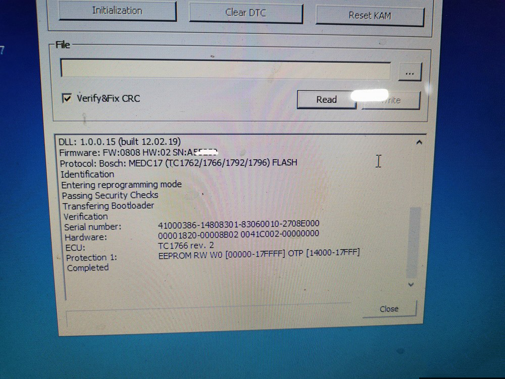 PCMTuner EDC17CP45 EDC17C06 etc Bench Mode Not Working 6